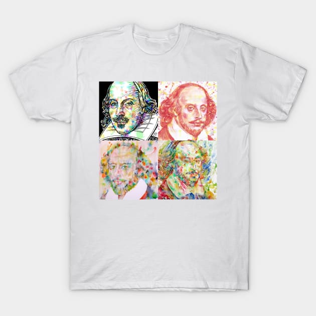 FOUR TIMES WILLIAM SHAKESPEARE .1 T-Shirt by lautir